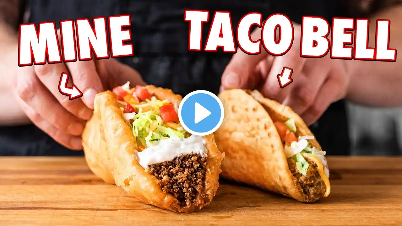 Making The Taco Bell Chalupa At Home | But Better