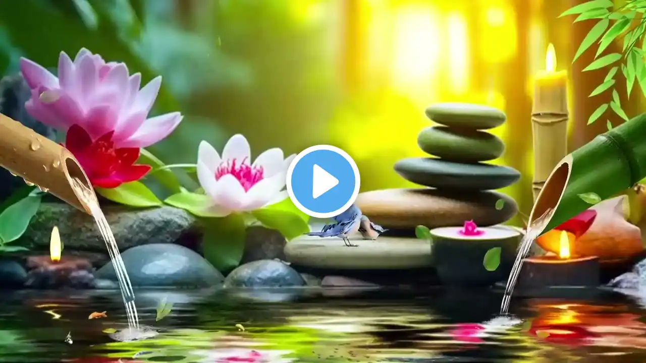 Relaxing Piano Music Bamboo Water Fountain, Sleep Music, Relaxing Music, Soothing Music #38