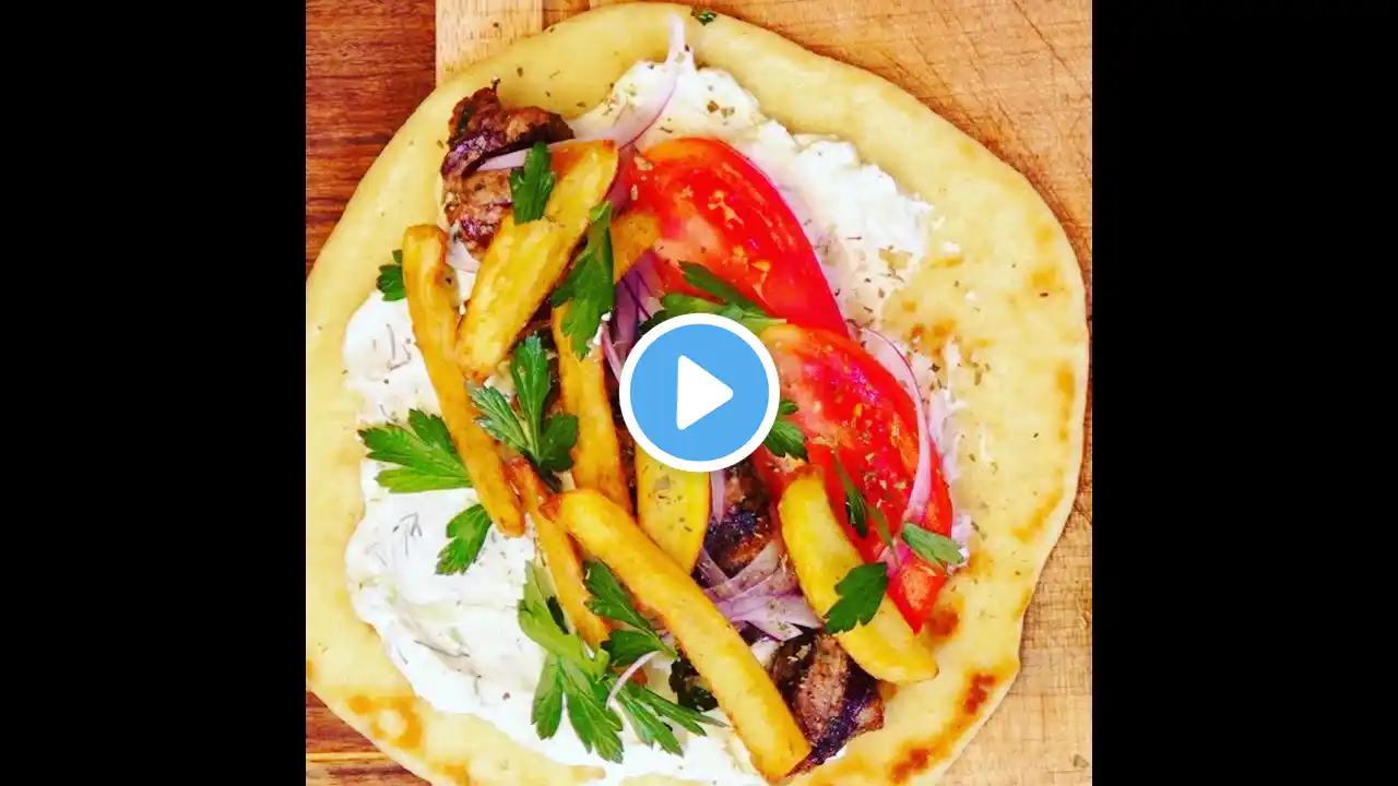 Greek Pork Souvlaki Like in Greece | Christine Cushing