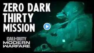 ZERO DARK THIRTY - CALL OF DUTY Realistic Immersive ULTRA Graphics Gameplay