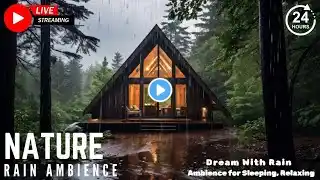 Calming Thunderstorm Sounds | 8 Hours of Sleep and Stress Relief" #insomnia #relaxing #rain