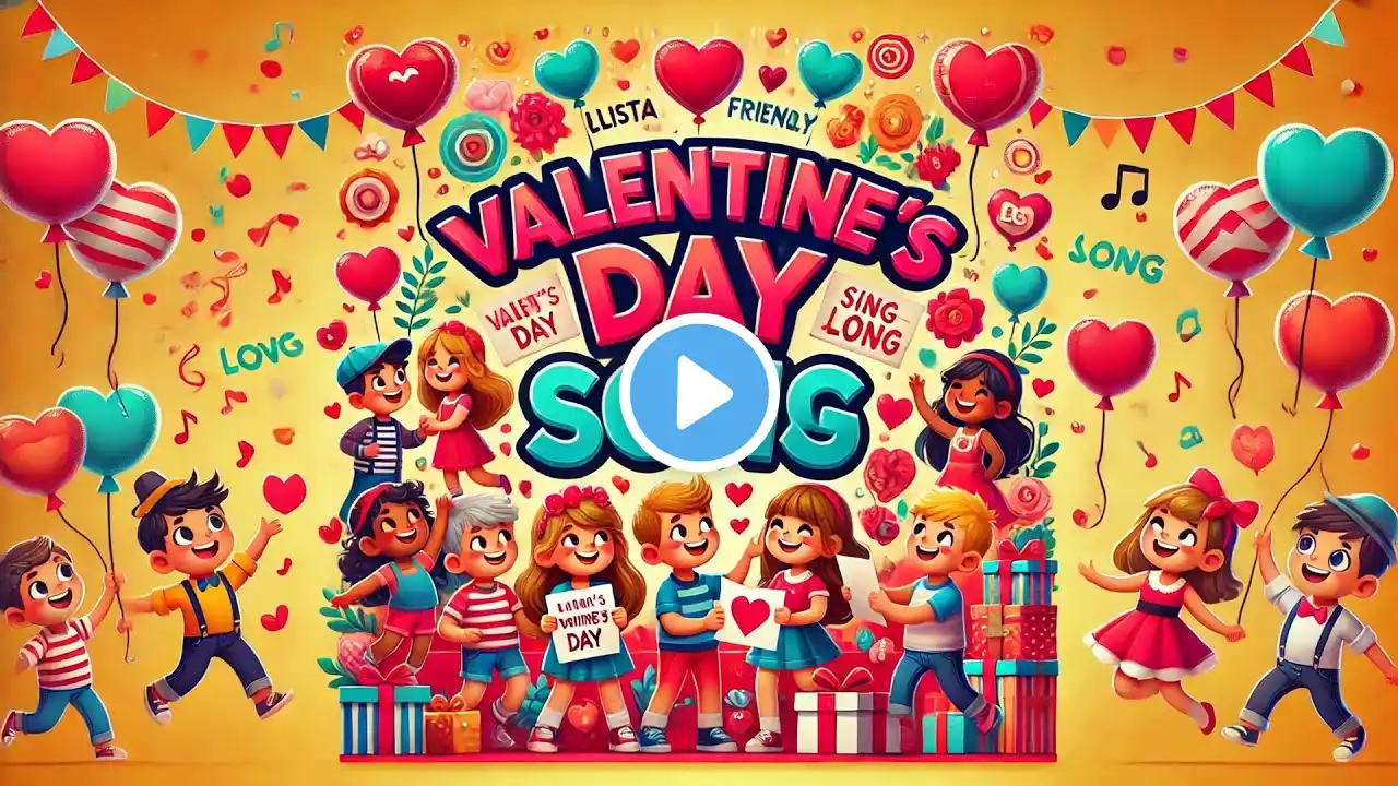 Valentine's Day Song: Fun Sing-Along Adventure For Kids!