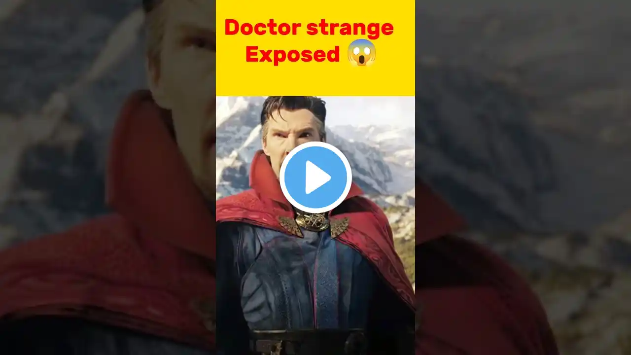 Doctor strange exposed😱#viral #shorts #trending #doctorstrange #doctor #ironman #thanos #ytshorts