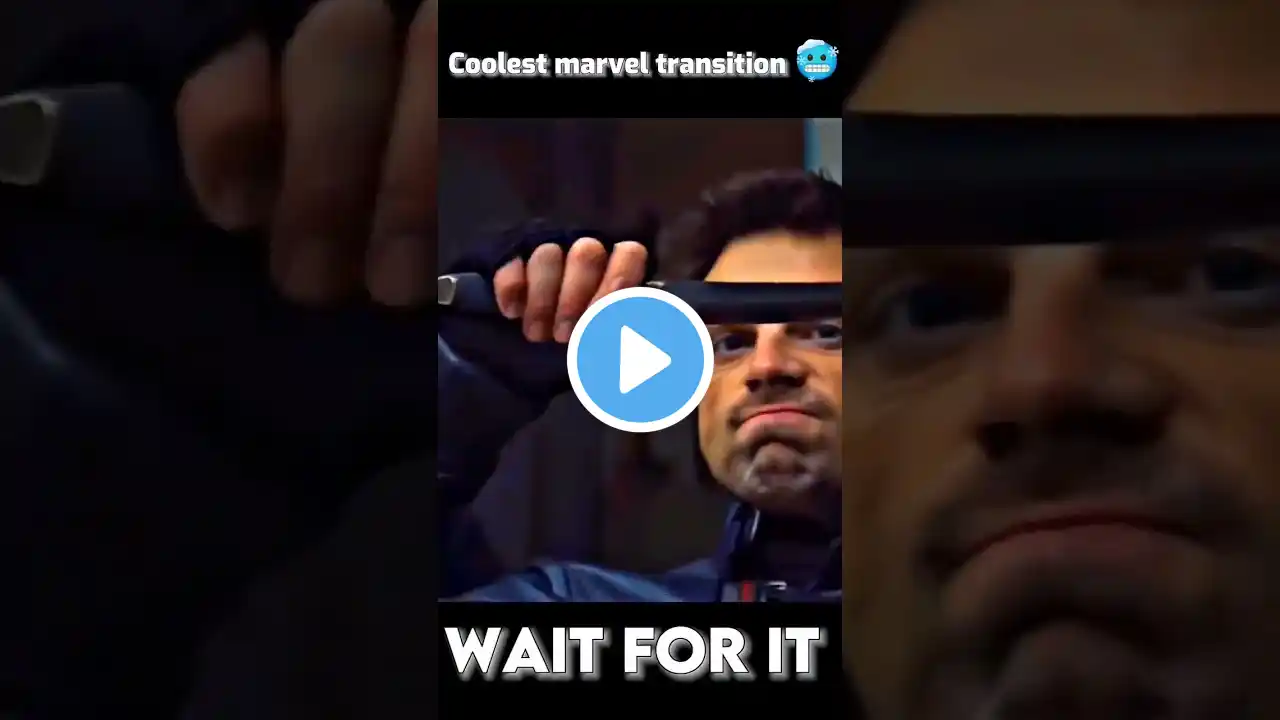 super Coolest marvel transition ever 🥶 Wait for it #shorts #transition #marvel