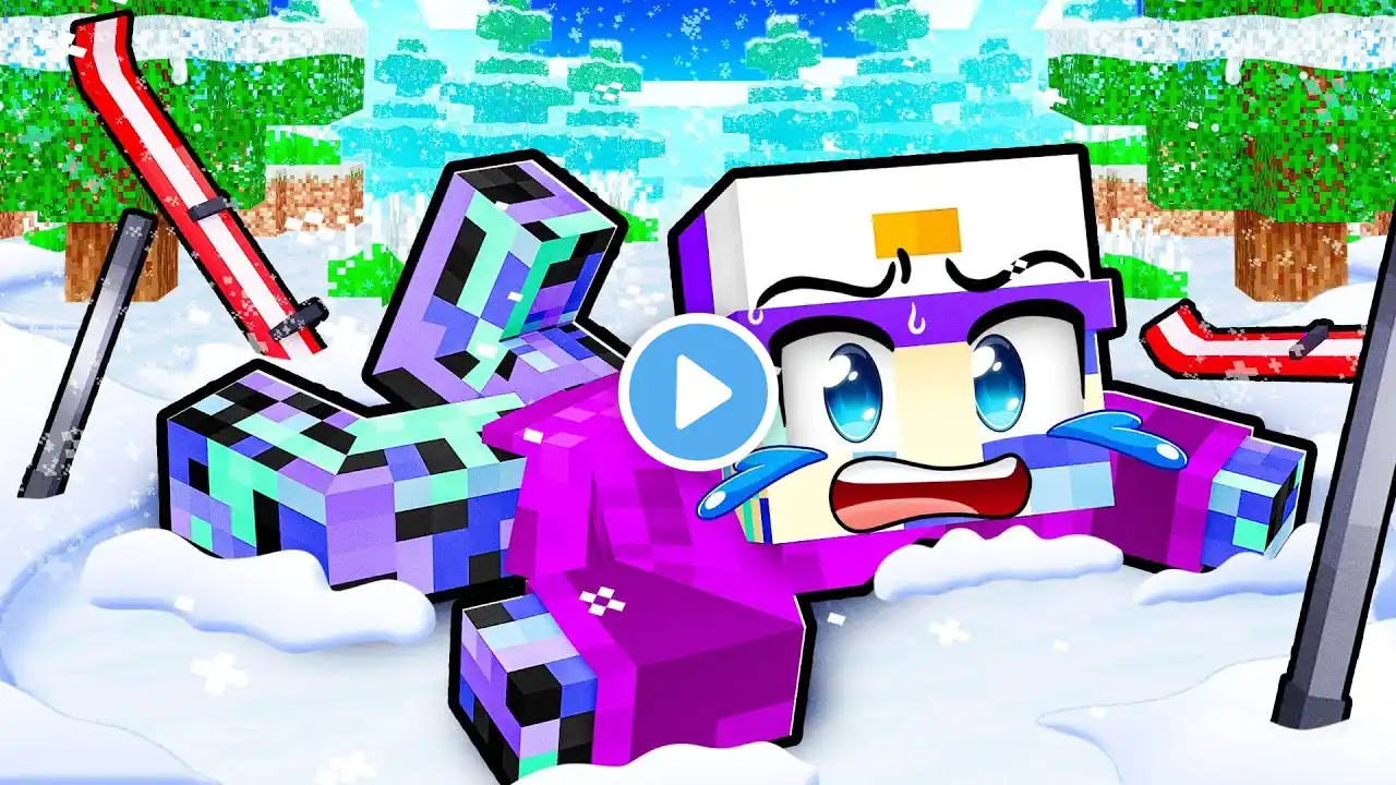 Dash Was In a SKIING ACCIDENT in Minecraft…