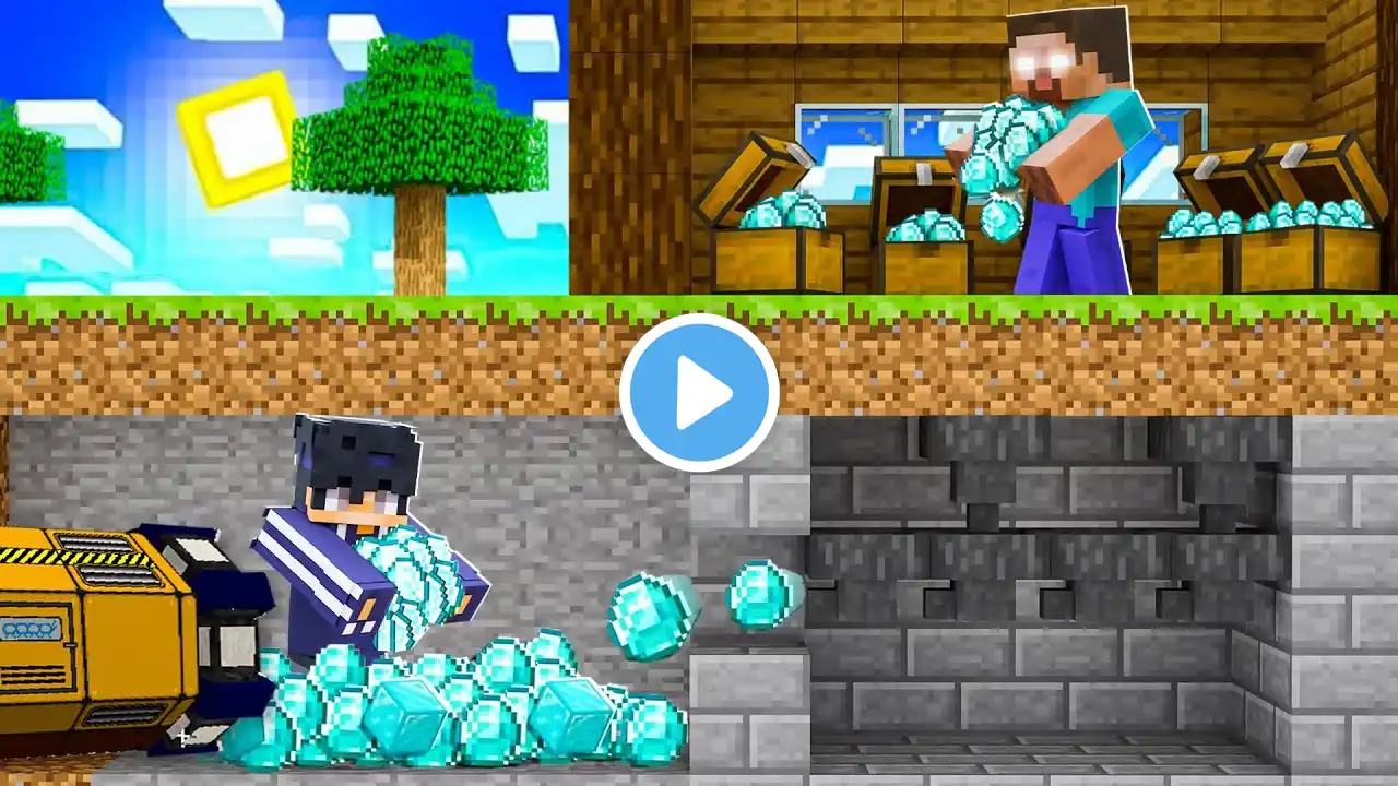 5 Ways To Steal Diamonds From Herobrine in Minecraft!