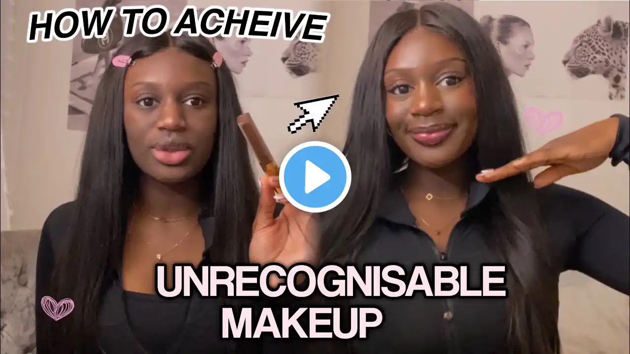 in-depth makeup tutorial | ‘unrecognisable’ FULL FACE GLAM *step by step beginners* 🎀