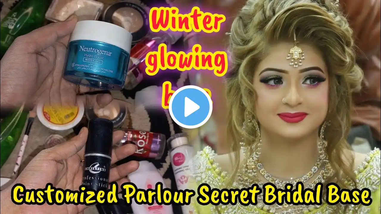 parlour Secret Customized Base For Party and Bridal Makeup| parlor secret base|customize bridal base