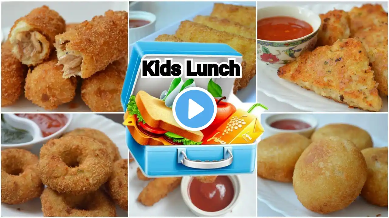 READY TO FRY KIDS LUNCH BOX RECPES 2020 / Frozen Snacks by (YES I CAN COOK)