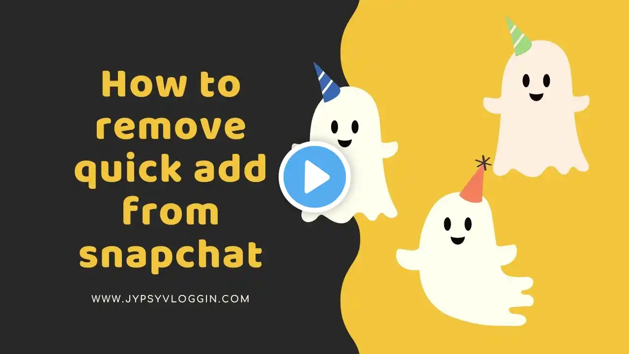 How to remove quick add from snapchat