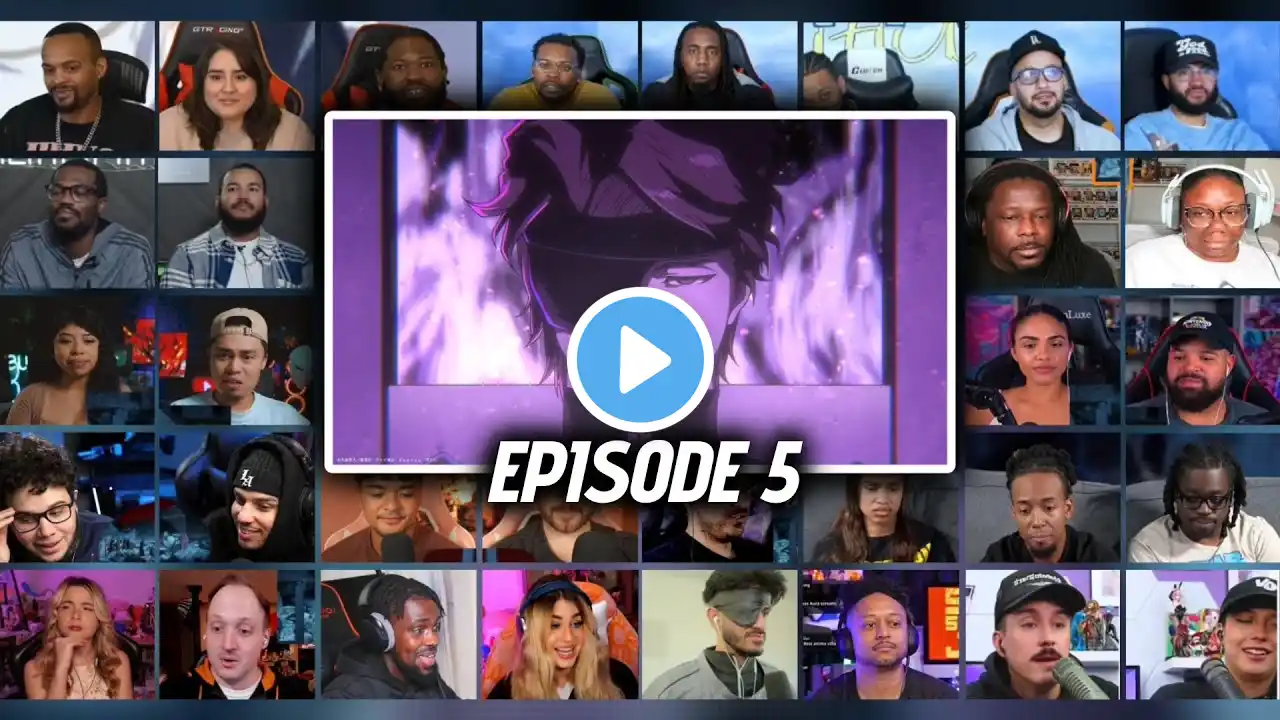 [+32 Reactions] Bleach TYBW Part 3 EP 5 MEGA Reaction Mashup🔥| Anime Reaction Mashup😲