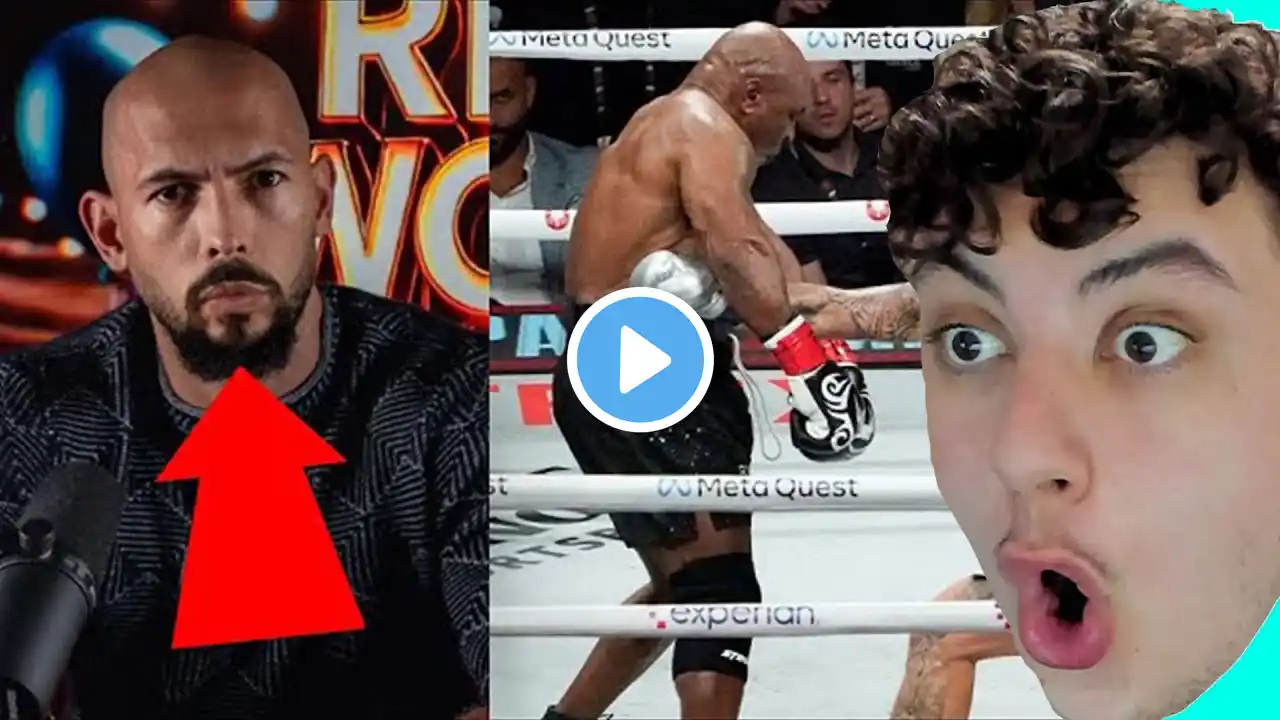 Reacting To Andrew Tate Responds To Jake Paul BEATING Mike Tyson