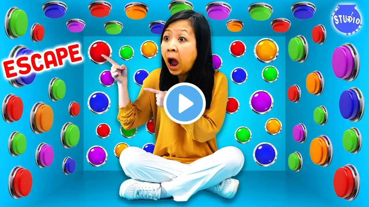 1 MILLION BUTTON ROOM Challenge! Only 1 Will Let You Escape!