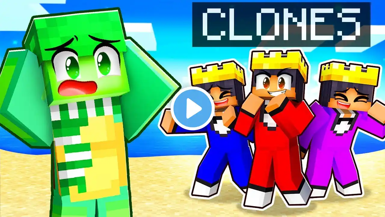 Using CLONES To Prank My Friends In Minecraft!