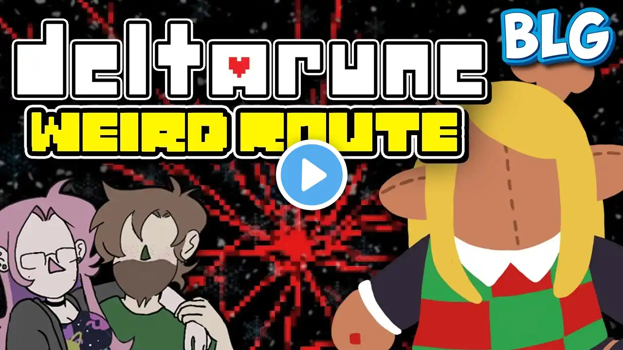 Deltarune Chapter 3 & 4's WEIRD ROUTE - Full Playthrough and Reaction