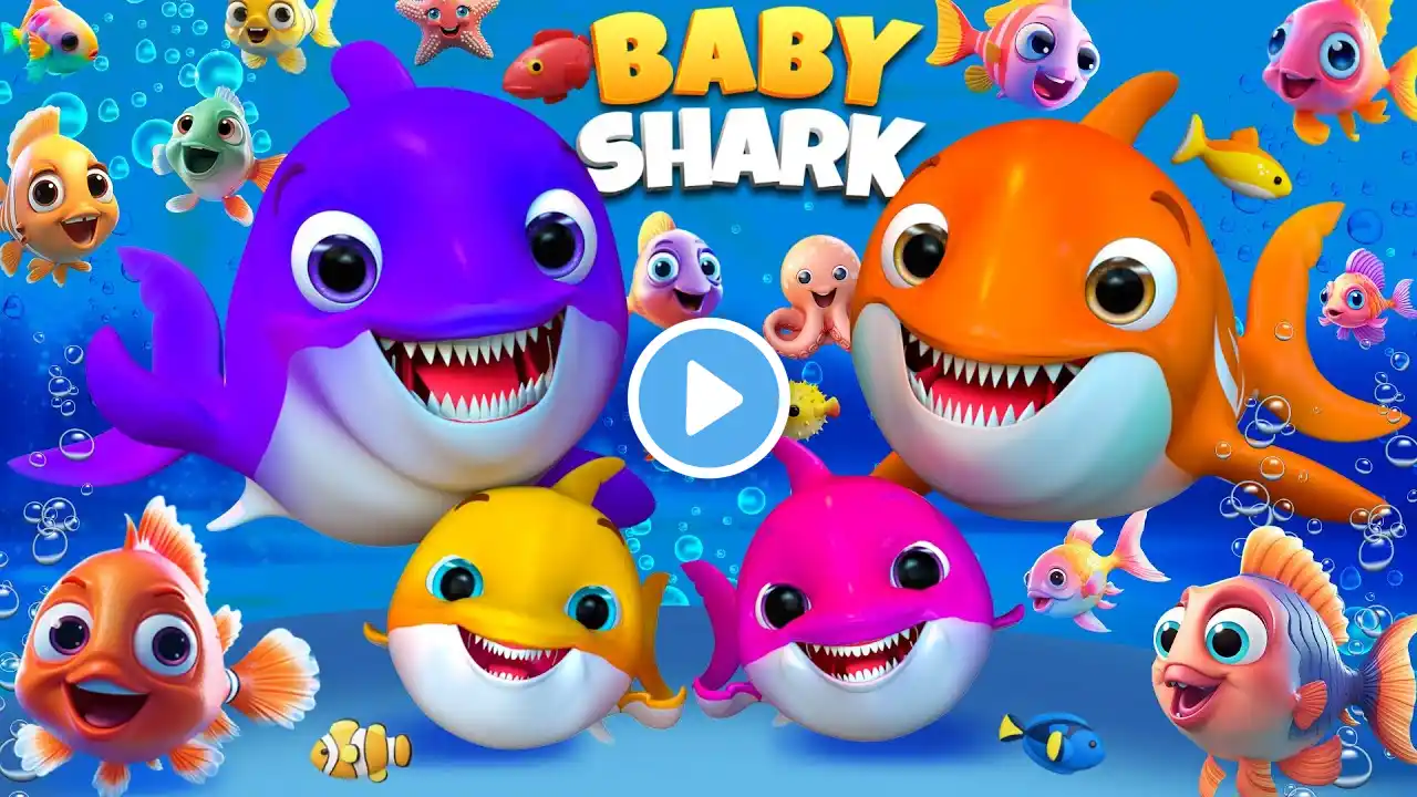 Baby Shark and Friends - Nursery Rhymes  #babyshark #cococartoon #cocomelon #kidssongs