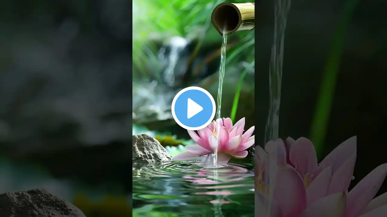 Relaxing Music and The Sound of Water To Relieve Depression 🌿 Stress Relief, Birdsong