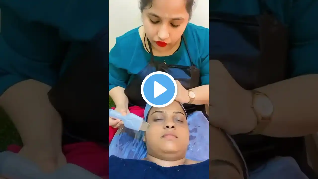 Hydra facial treatment for oily skin#shorts#shortvideo#pinkyhairandbeauty#facial#viral#ytshorts