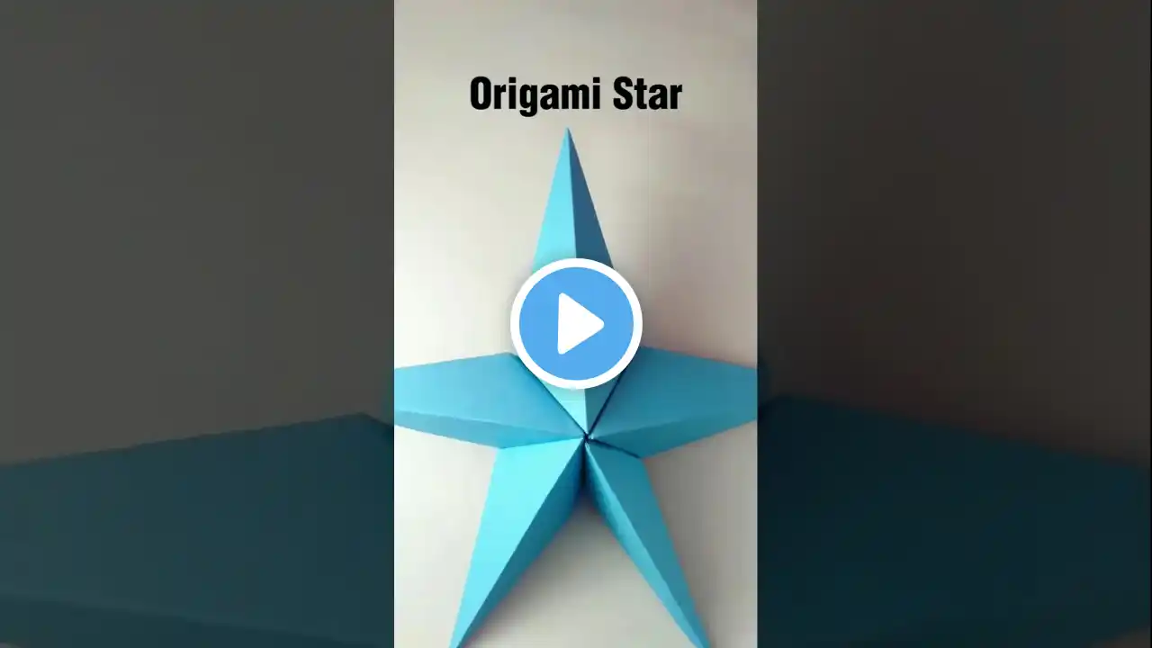 Ramadan decorations from origami paper