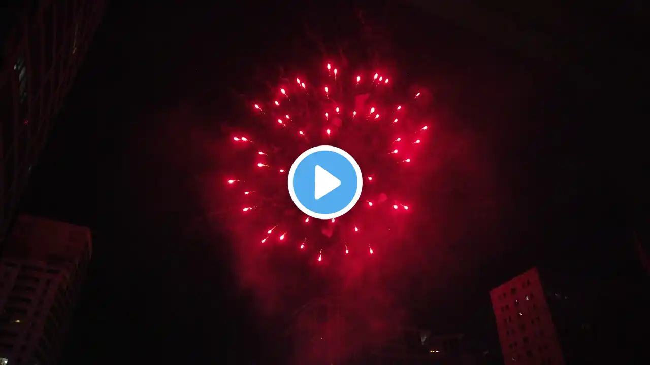 Eastwood Christmas fireworks