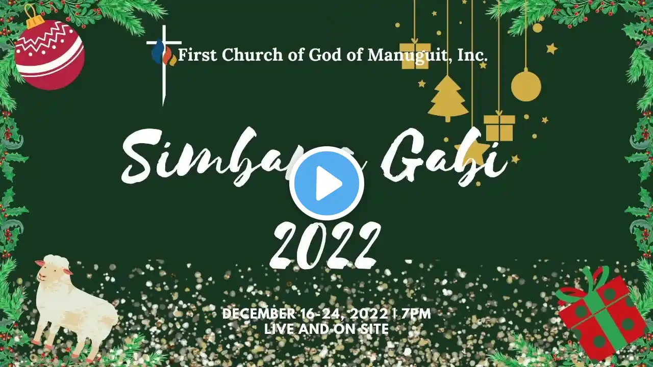 Simbang Gabi: 1st Night | Dec. 16, 2022