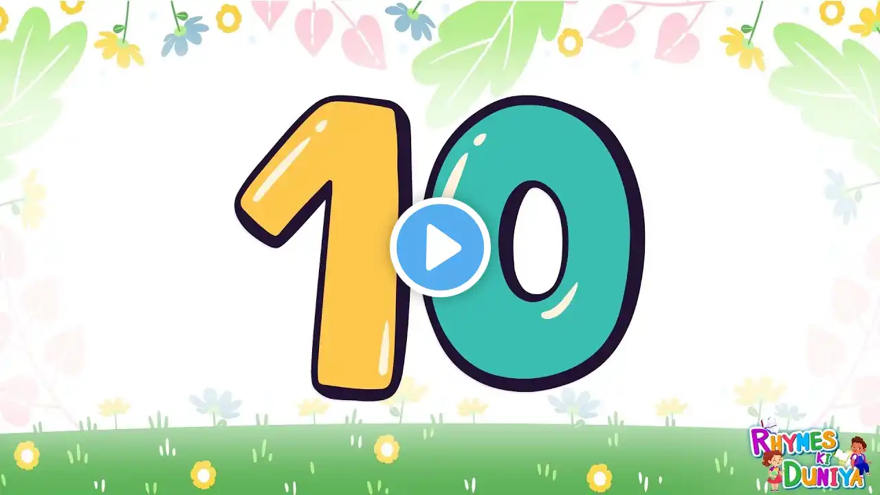 Learn to count, kids rhymes, One two three, 123 Numbers, 1 to 100 counting, Numbers song, 1to10Count