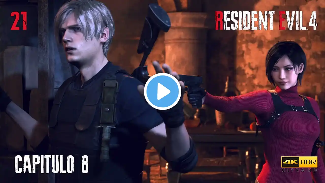 Resident Evil 4 #21 ADA WONG (4K Legendado PT-BR Áudio Original)