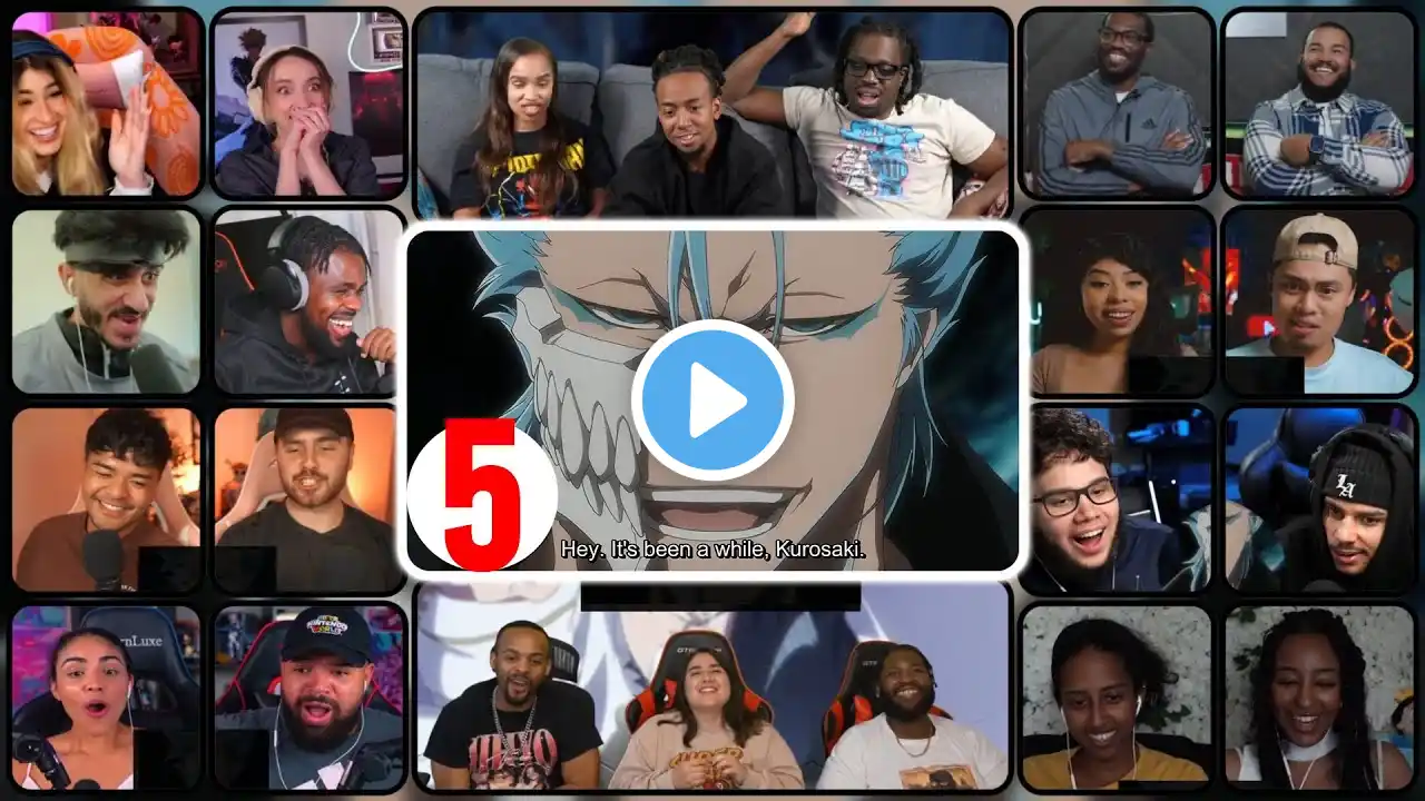 BLEACH : TYBW Season 3 Episode 5 Reaction Mashup