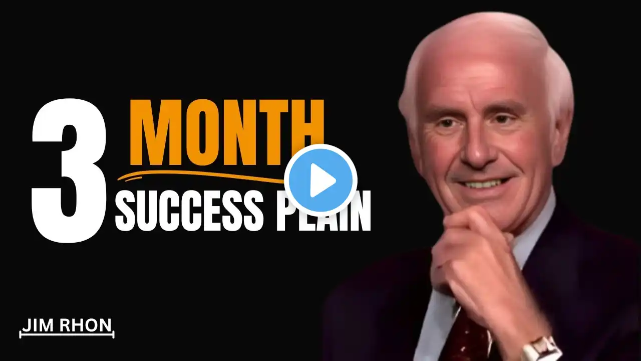 "3 MONTH SUCCESS PLAIN"|JIM RHON|BEST MOTIVATION SPEECH