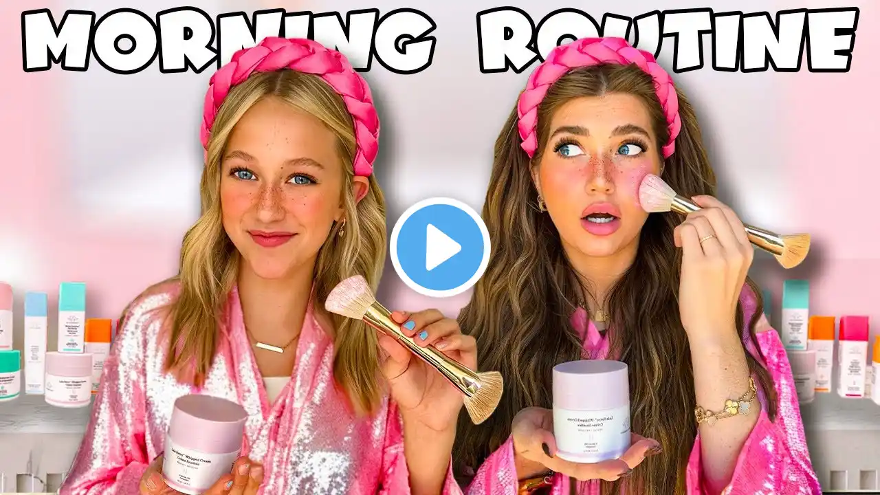 COPYiNG My 12 Year Old SiSTERS SCHOOL MORNiNG ROUTiNE!!