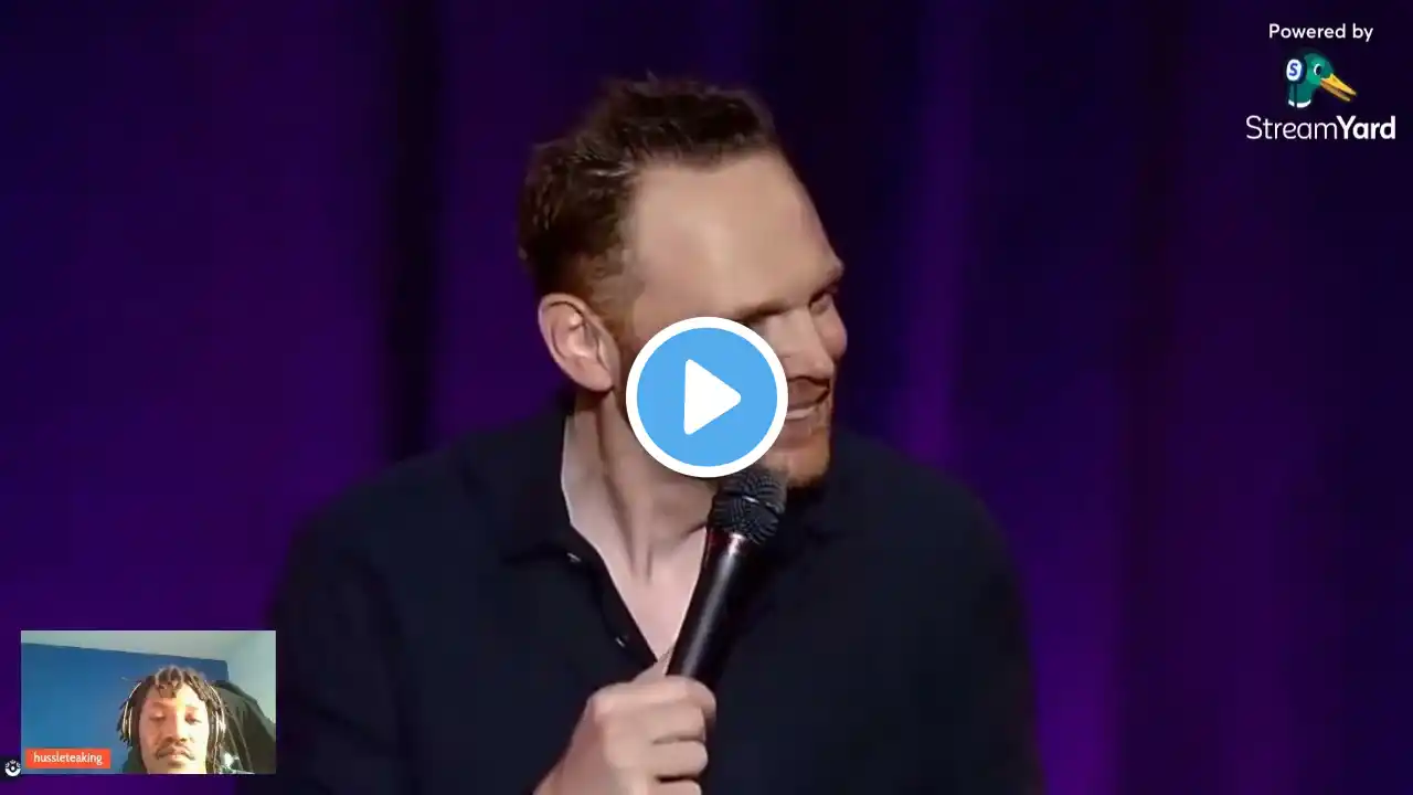 hussleteaking reactino to Bill Burr - no reason to hit a woman - how wome