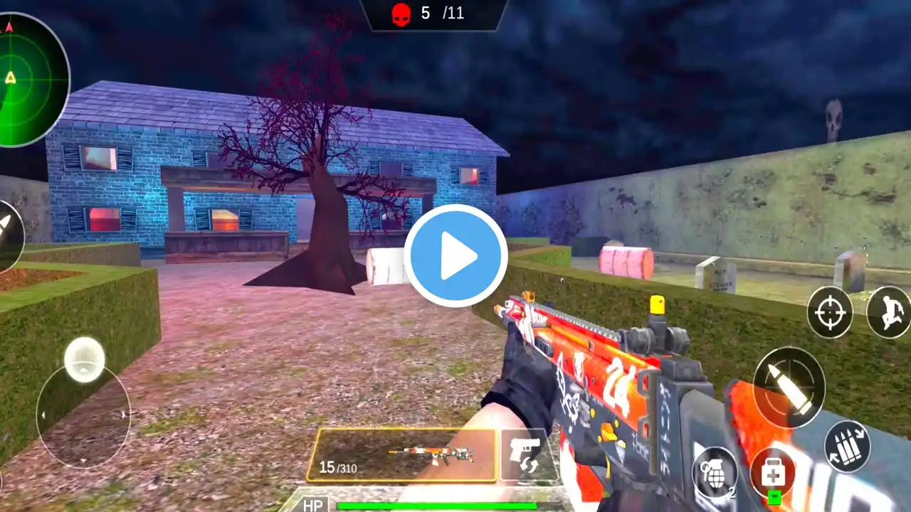 Zombie Survivor 3D:Gun Shooter - Zombie Shooting Game - Android Gameplay. #9