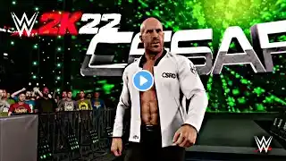 WWE 2K22 | Drew McIntyre vs Cesaro (Universe Mode) Gameplay PS5 60FPS