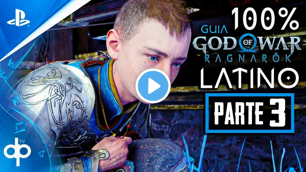 GOD OF WAR RAGNAROK Gameplay Español Latino Parte 3 PS5 (Guía 100%) | Atreus y Angrboda en Jotunheim