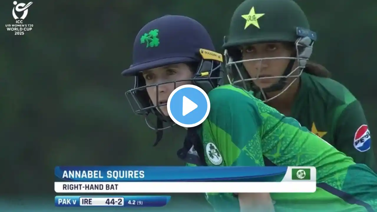 Pakistan Women vs Ireland Women U19 T20 World Cup Highlights 2025 | PAKW vs IREW T20 Highlights