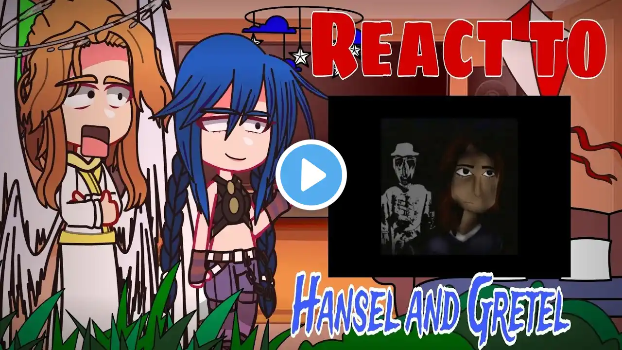 Fandoms React to Hansel and Gretel (Analog Horror) // Gacha club // (🇪🇸/🇺🇸/🇧🇷) //