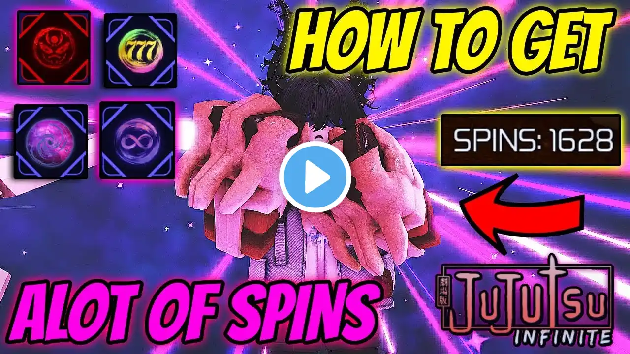 *BEST* Method To Get ALOT Of Free Spins In NEW Jujutsu Infinite!