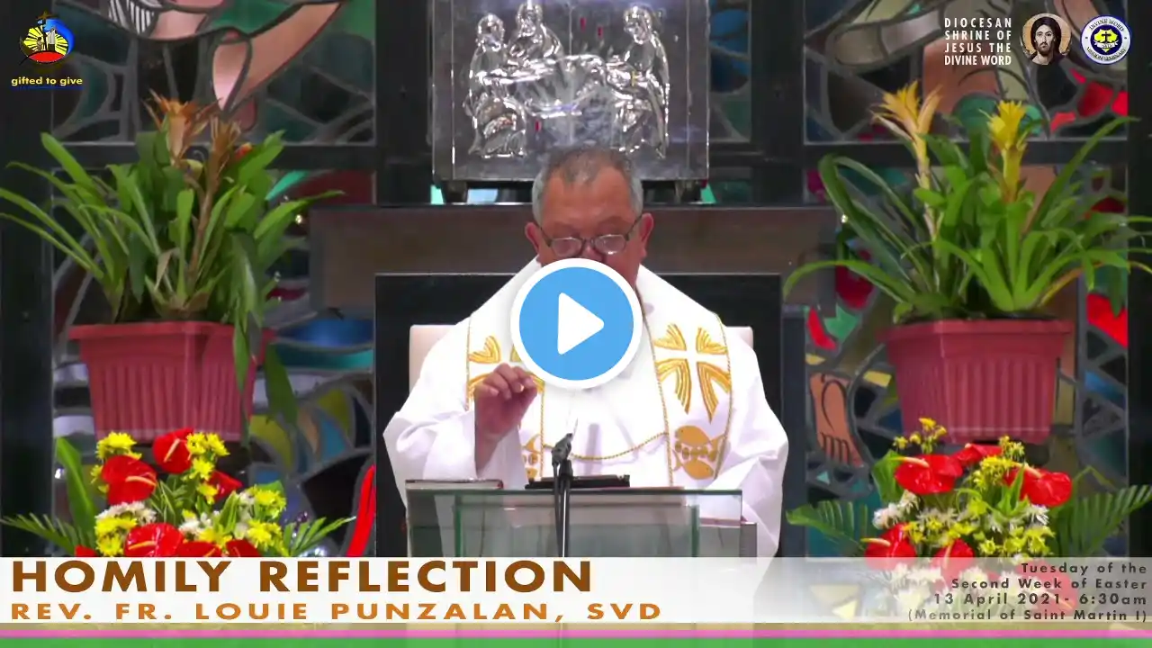 HOMILY OF REV. FR. LOUIE PUNZALAN, SVD