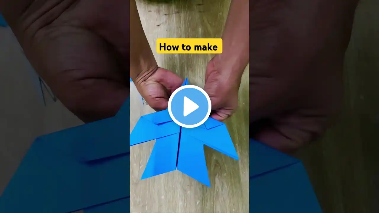 how to make a realistic bird paper rocket // paper plane 🚀🚀🚀 #makey #kidscreate #shorts