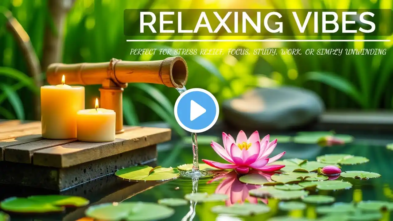 Relaxing music Relieves stress, Anxiety and Depression | Tranquil Jazz with Nature Therapy