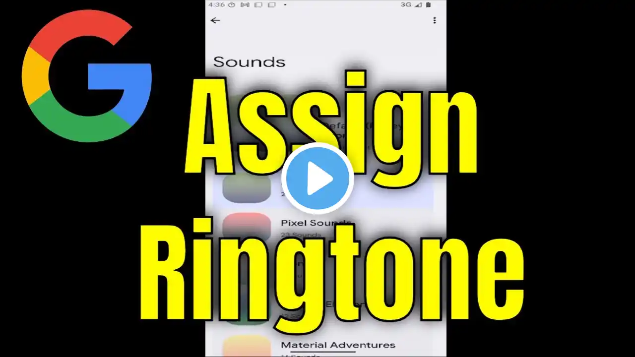 How To Assign Ringtone To Contact On GOOGLE Pixel [Guide]