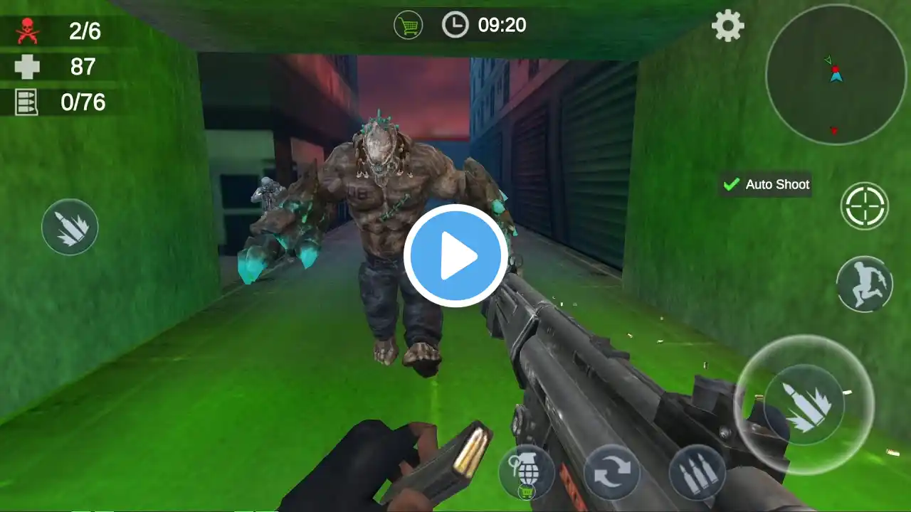 Zombie 3D Gun Shooter - Real Survival Warfare - Android Game Gameplay Part 2