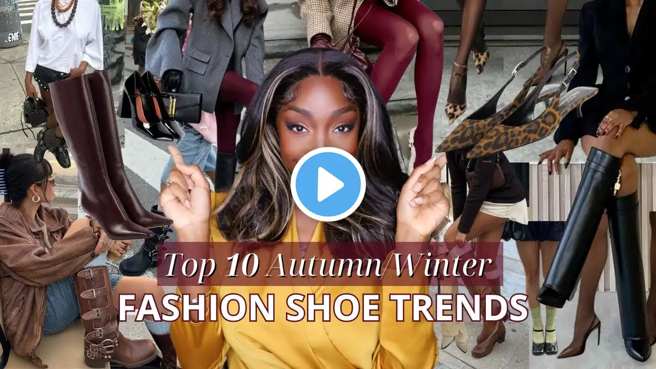 Top 10 Autumn & Winter Fashion Shoe Trends 2024 | Wearable High Heels for Fall