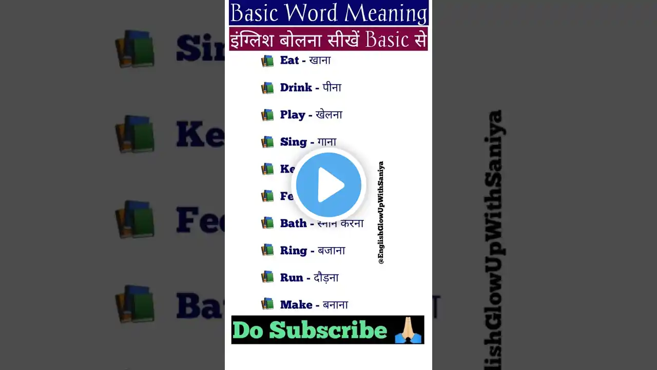 Basic word meaning | word meaning | #english #wordmeaning #basicenglish #basicwordmeaning #shorts