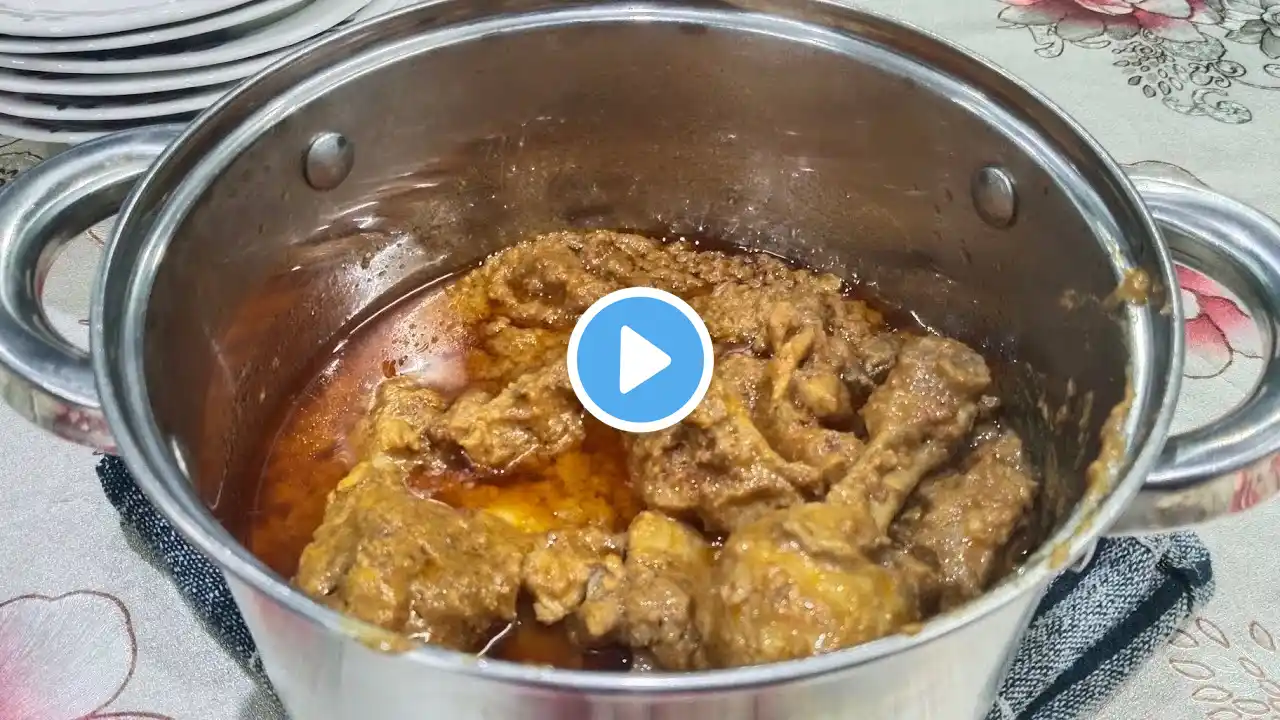 Golden chicken 🍗 korma || बिल्कुल न्यू रेसिपी है आप के लिए #trending #cooking #food #recipe