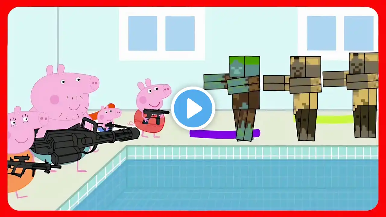 Peppa Pig vs Zombies. The second season. All parts. (Complete)