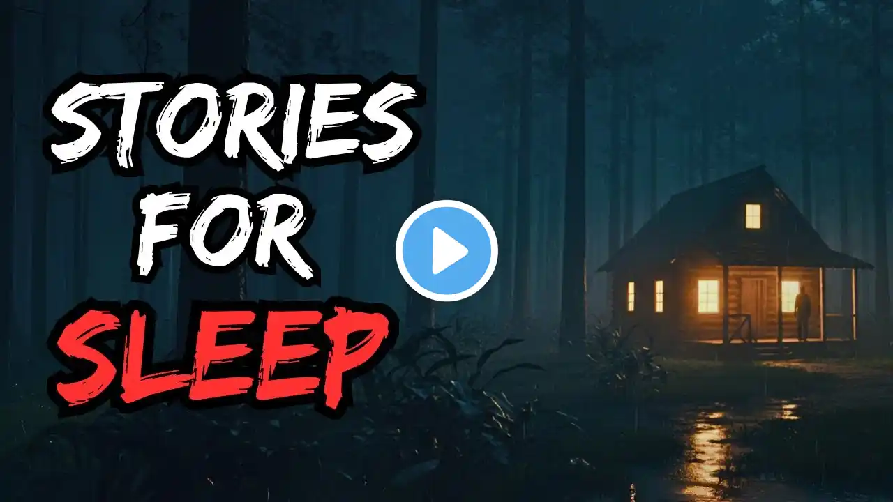 True Scary Stories Told to the Sound of Rain | Relax and Fall Asleep Quickly \ Black Screen