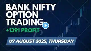 Live Bank Nifty Option Trading 📈💰07 August 2025 #trading #banknifty #livetrading #nifty