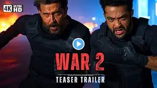 WAR 2 - Hindi Trailer | Hrithik Roshan | JR NTR | Kiara Advani | YRF