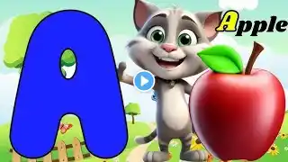 A for apple🍏B for ball🏀ABC video Song🎶A to Z || ABC kids song 🎶 A,B,C,D,E,F,G,H,I,j